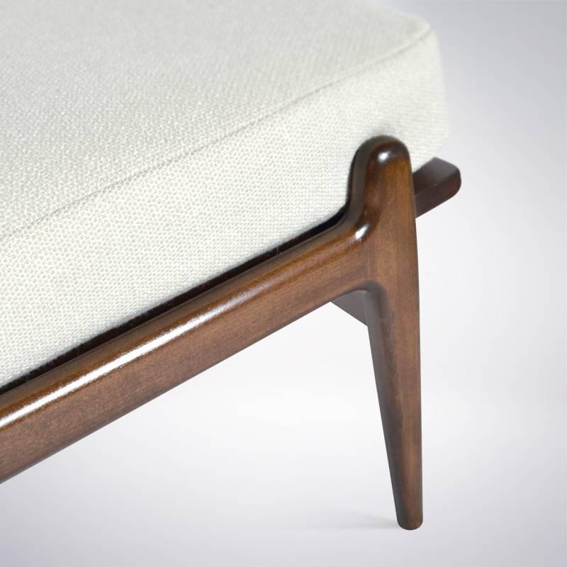 20th Century Poul Jensen for Selig Armless Loveseat