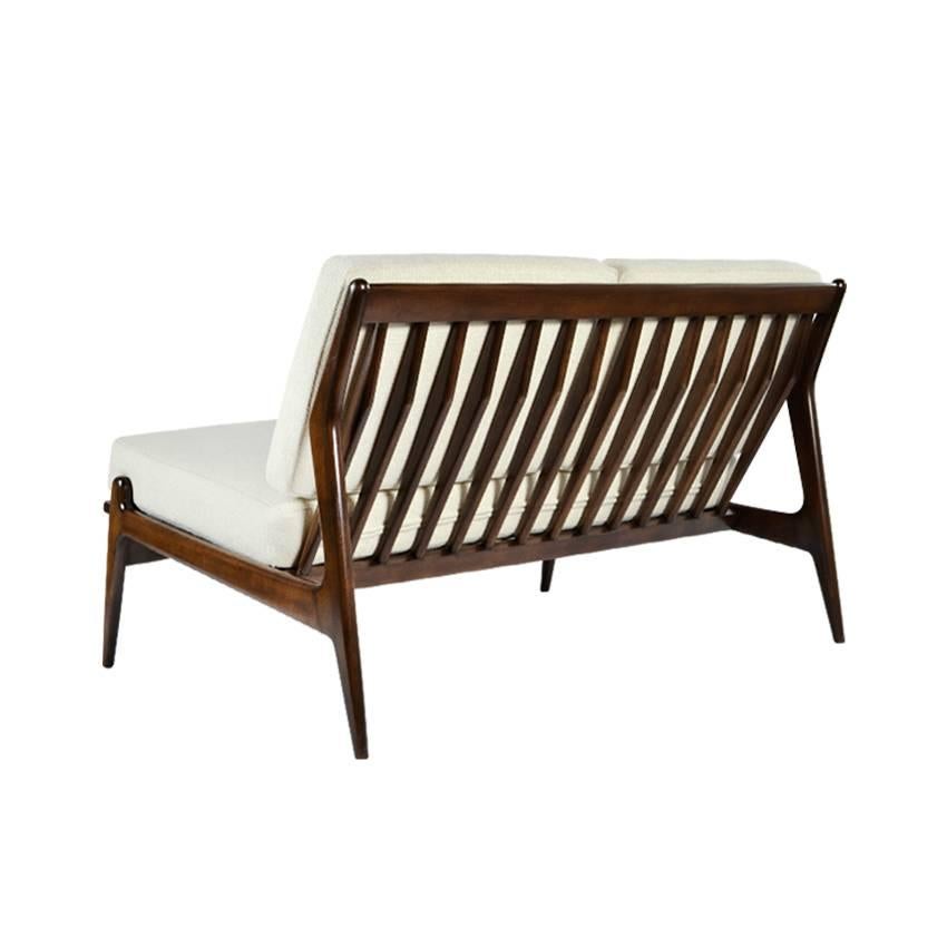 Poul Jensen for Selig Armless Loveseat