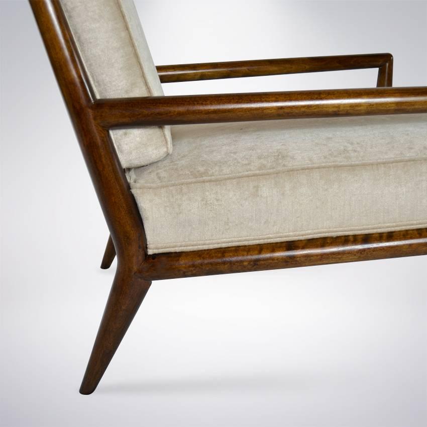 20th Century Pair of T.H. Robsjohn-Gibbings for Widdicomb Lounge Chairs