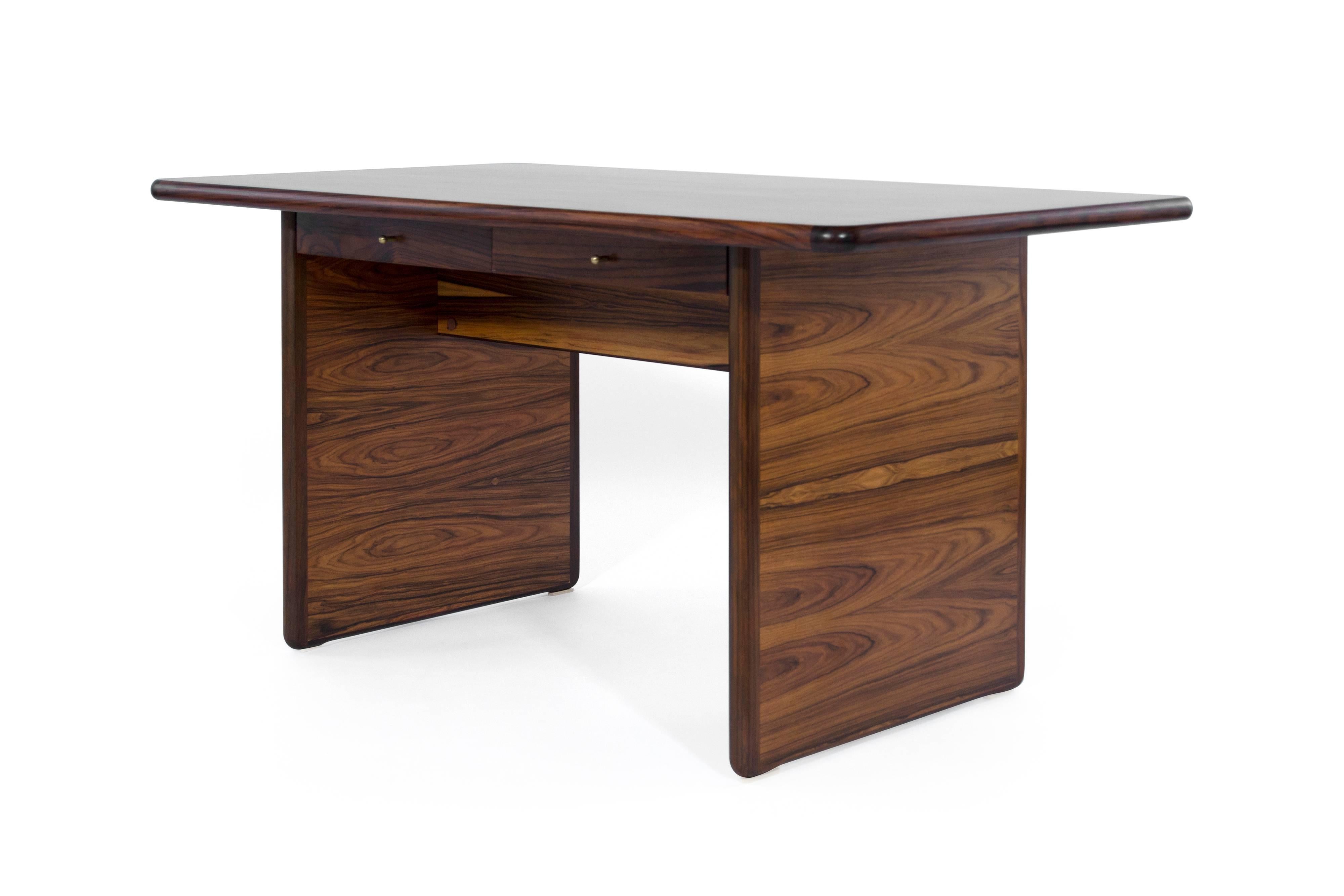 20th Century Danish Modern Rosewood Desk