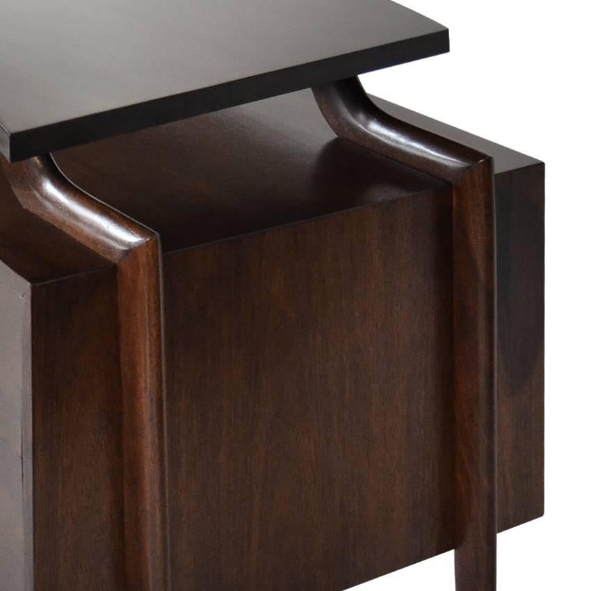 Executive Art Deco Style Mahogany Desk 1