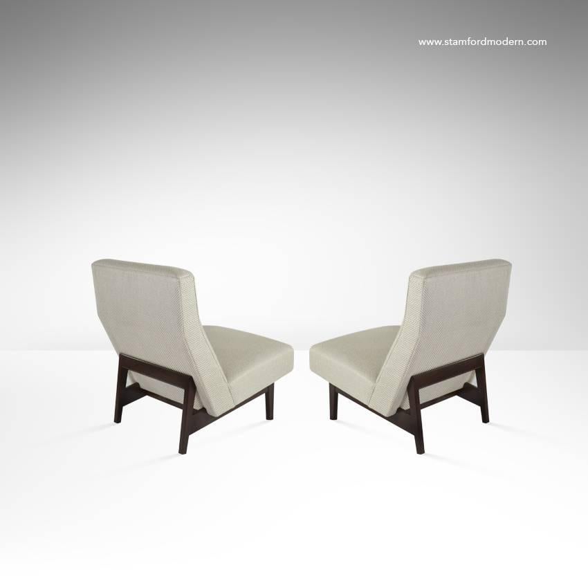 American Jens Risom Armless Lounge Chairs