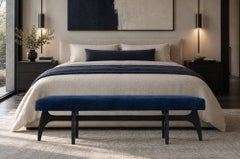 Odyssey Bench Series 60 in Blackout Oak by Stamford Modern