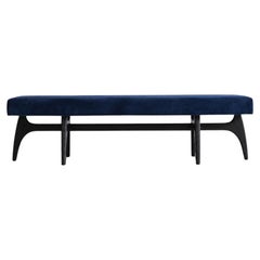 Odyssey Bench Series 60 in Blackout Oak by Stamford Modern