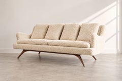 Venetian Sofa by Vladimir Kagan in Shearling, C. 1950s