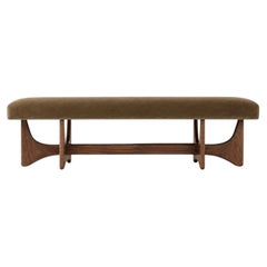 Artisanal Bench Series 60 in Natural Walnut by Stamford Modern