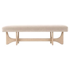Artisanal Bench Series 60 in White Oak by Stamford Modern