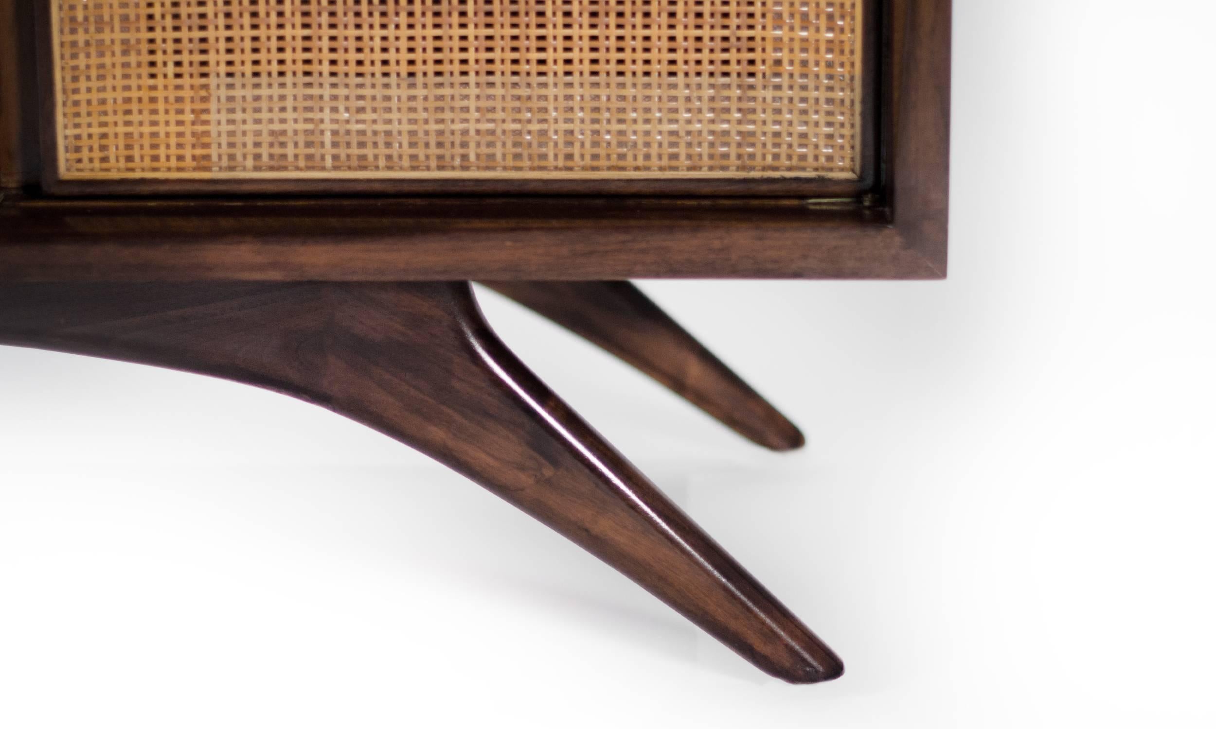 Cane Credenza by Vladimir Kagan for Grosfeld House