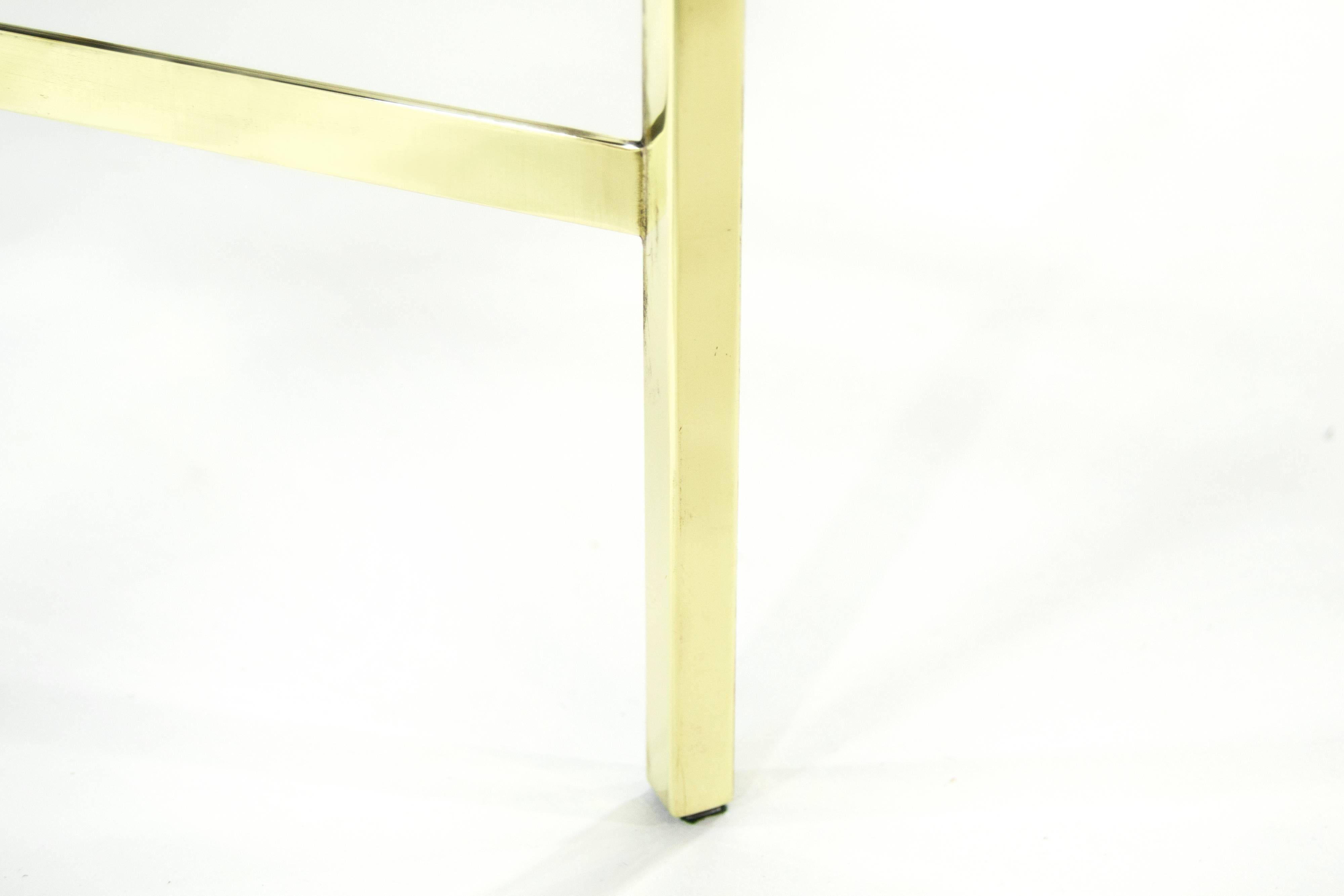 Pair of Brass Stools by Paul McCobb 1