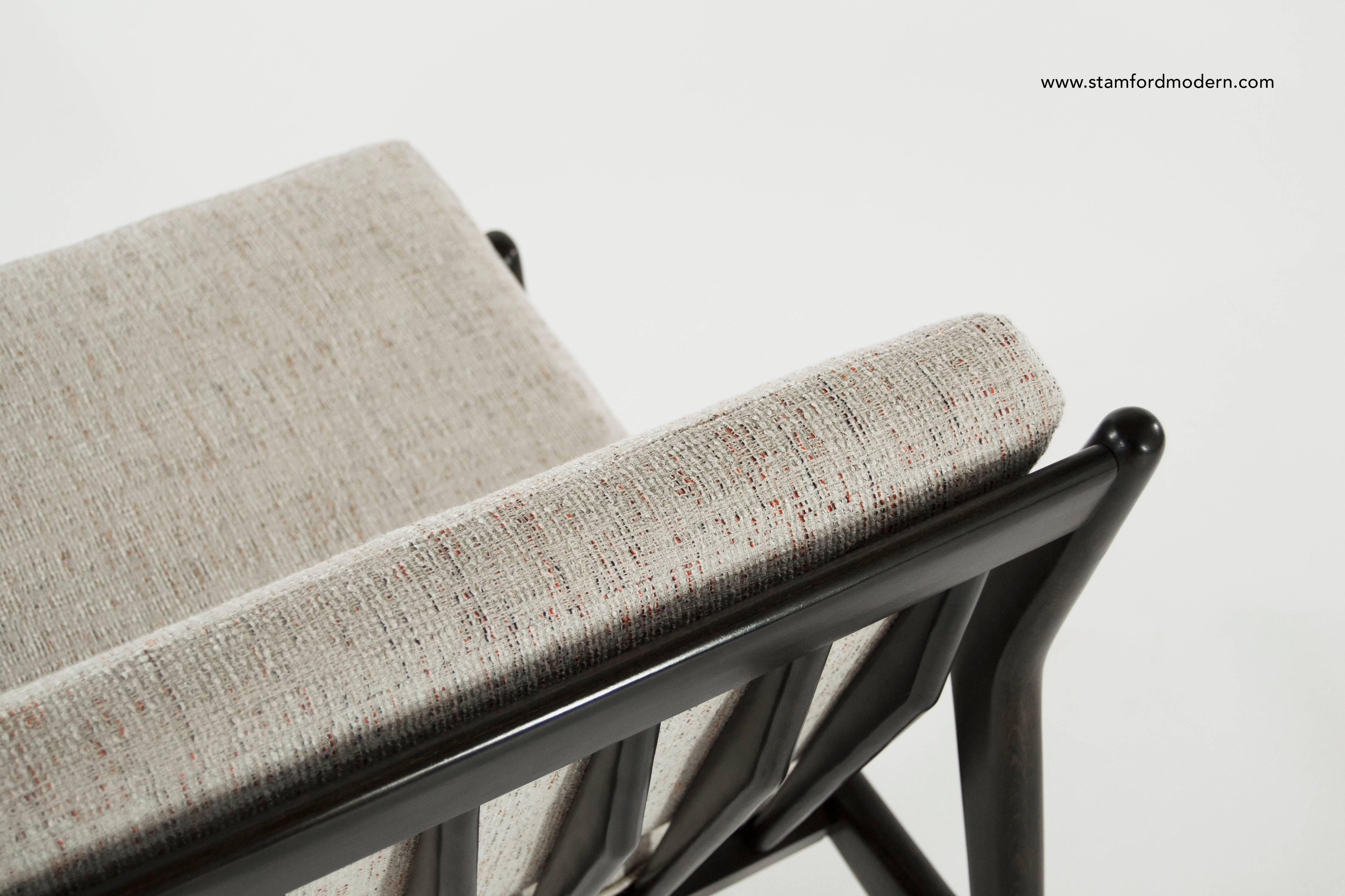 Scandinavian Modern Lounge Chairs by Poul Jensen for Selig 4