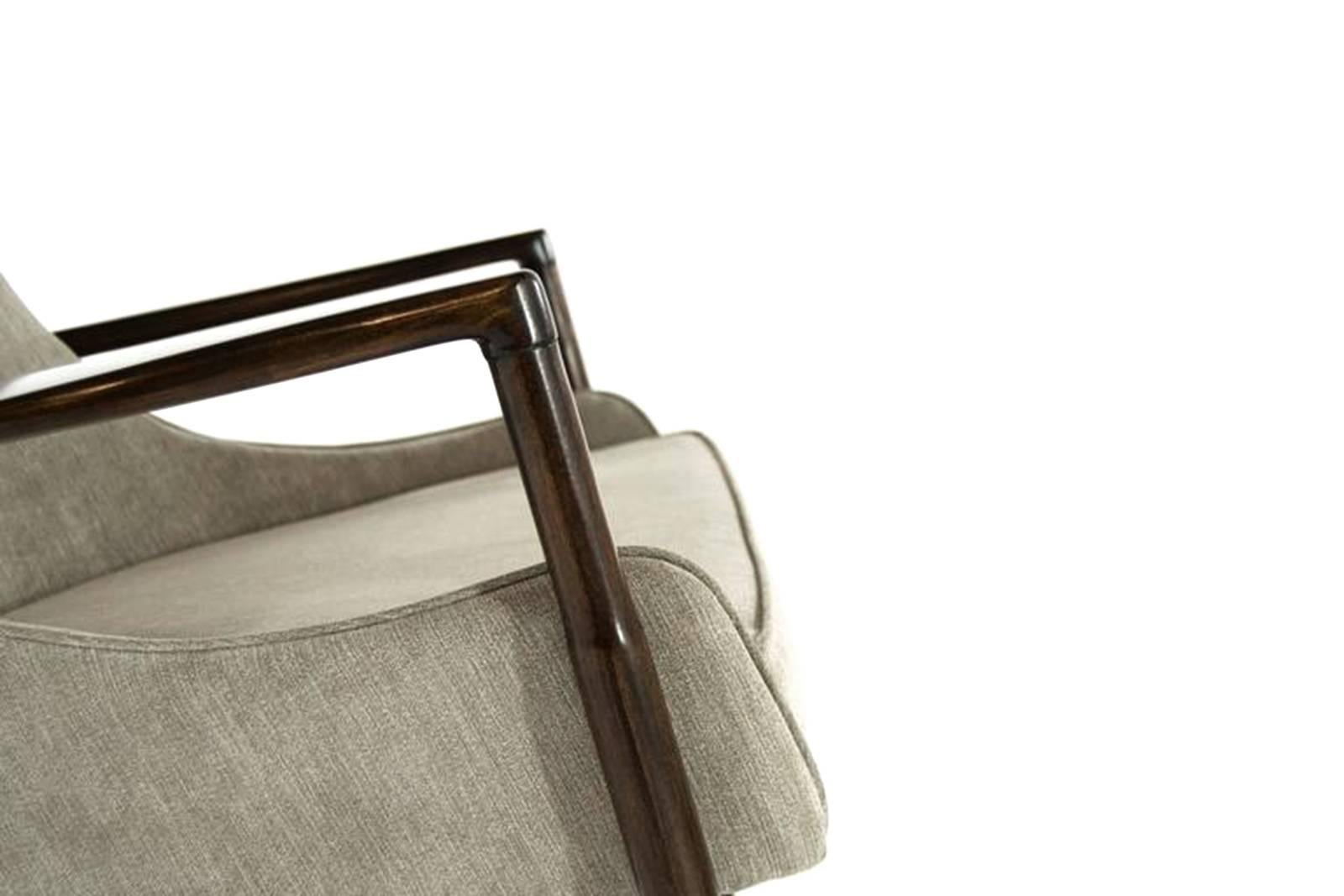 Scandinavian Modern Ib Kofod-Larsen Lounge Chair, Denmark, 1950s