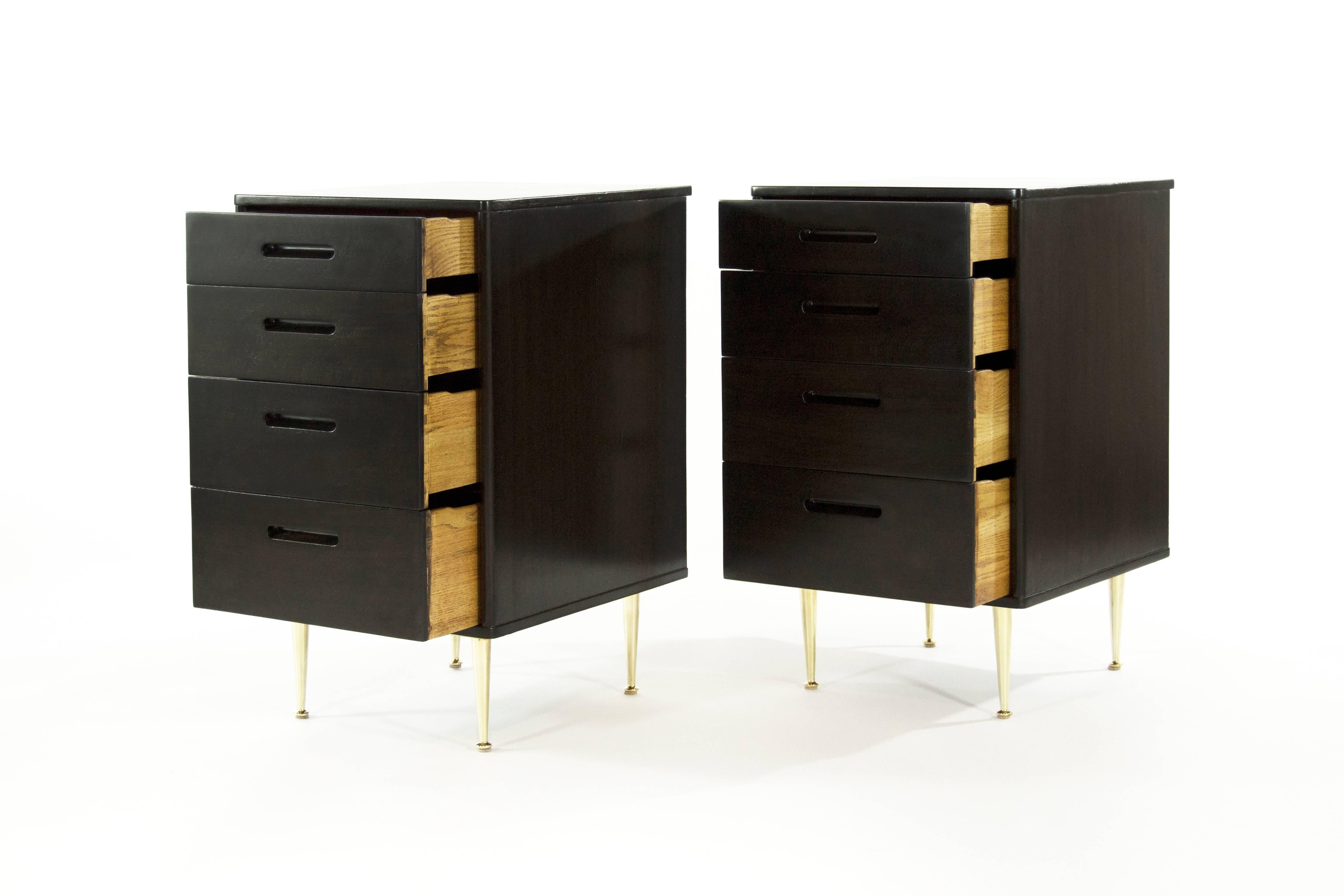 American Pair of Edward Wormley for Dunbar Nightstands