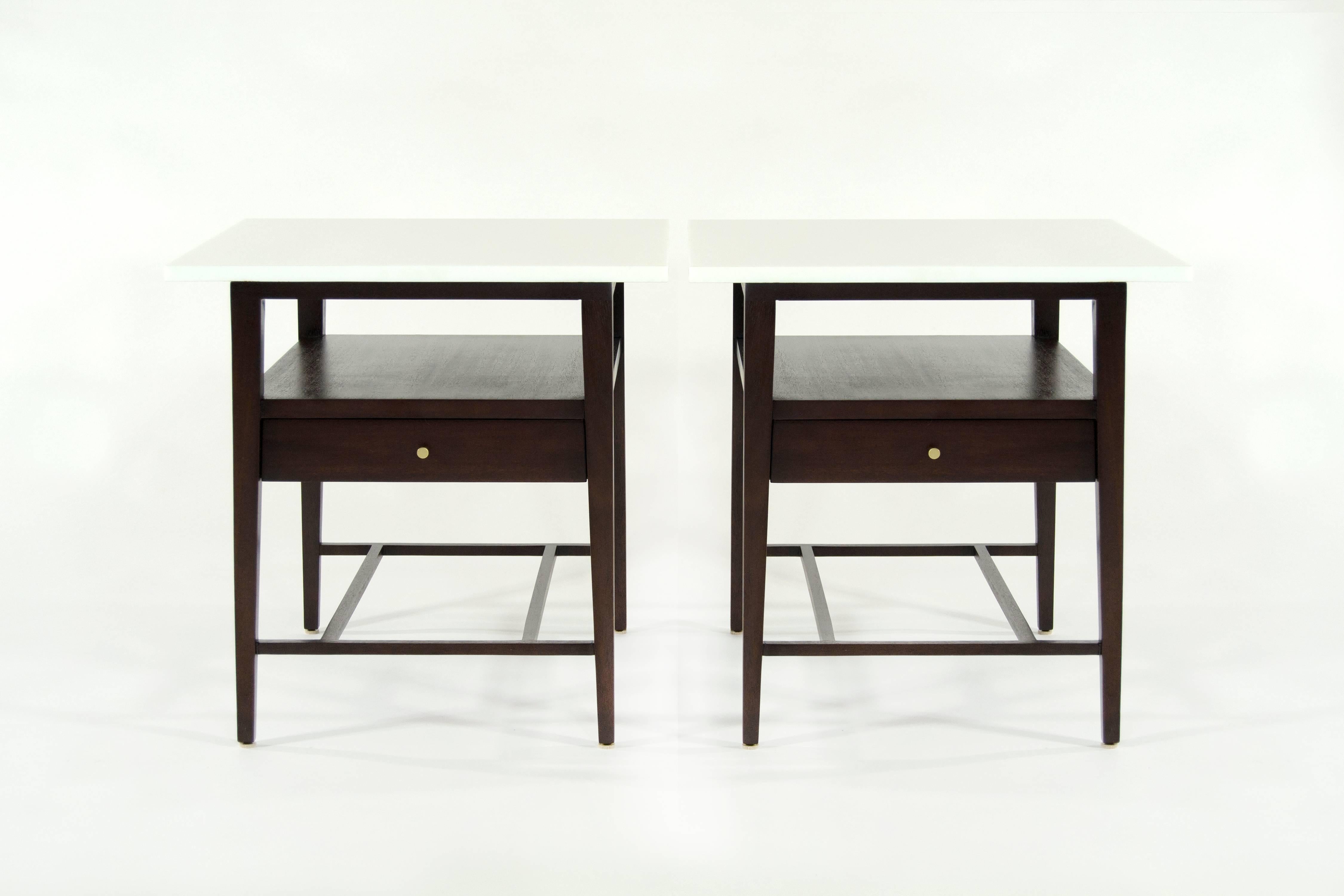 Mid-Century Modern Paul McCobb End Tables, Calvin Group, circa 1950s