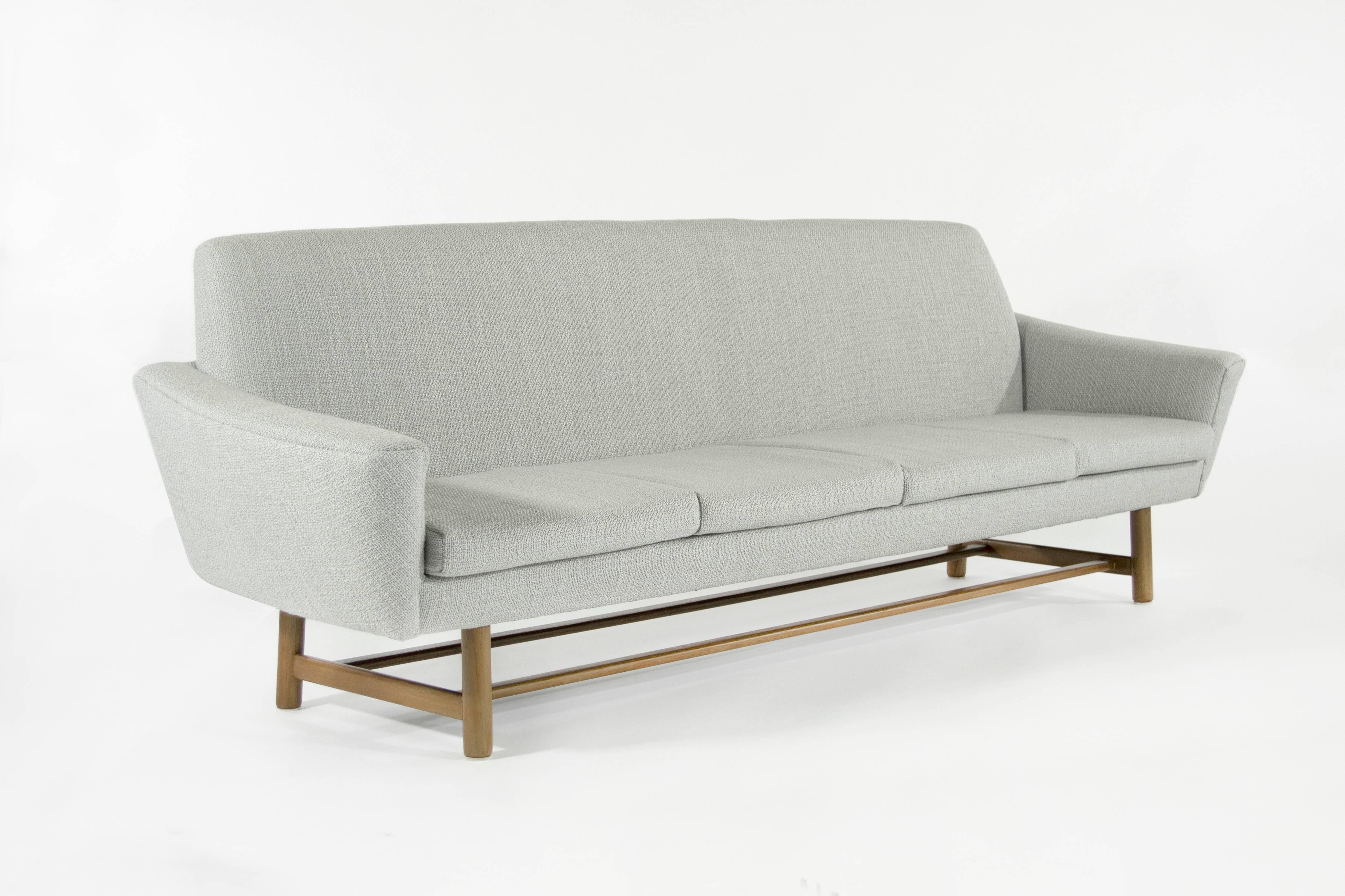 Scandinavian Modern Modernist Floating Sofa, Denmark, 1950s