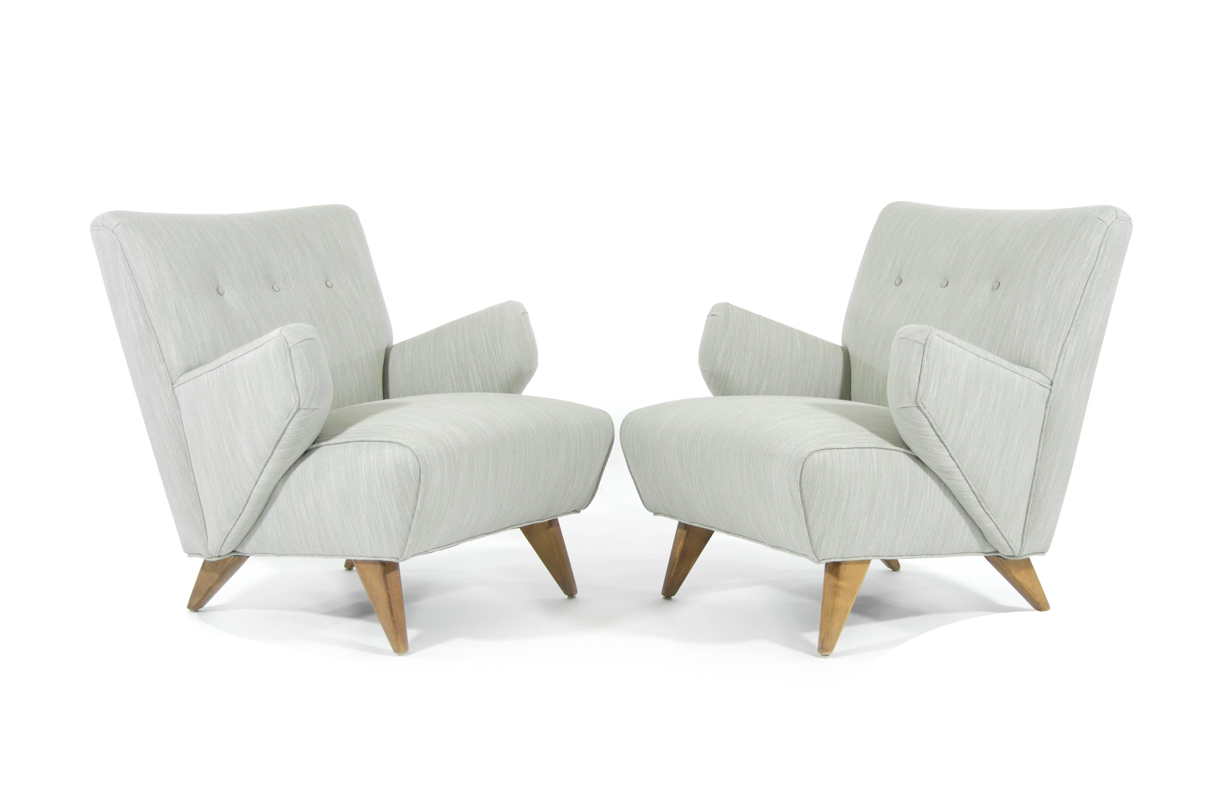 American Jens Risom for Knoll Associates Lounge Chairs