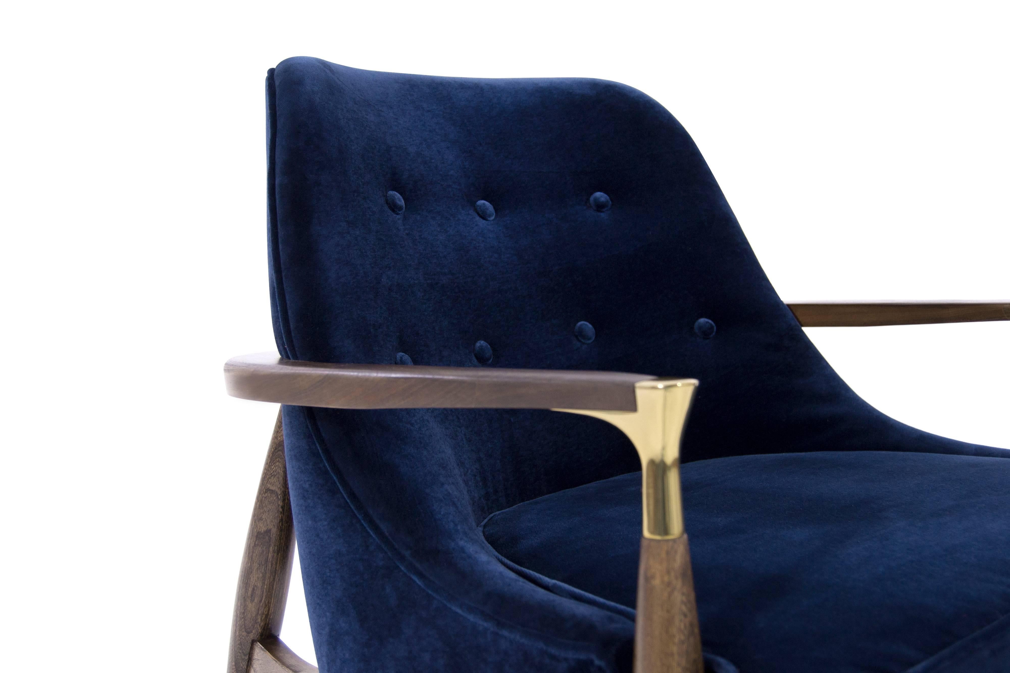 Danish Modern Lounge Chairs in the Style of Ib Kofod-Larsen 4