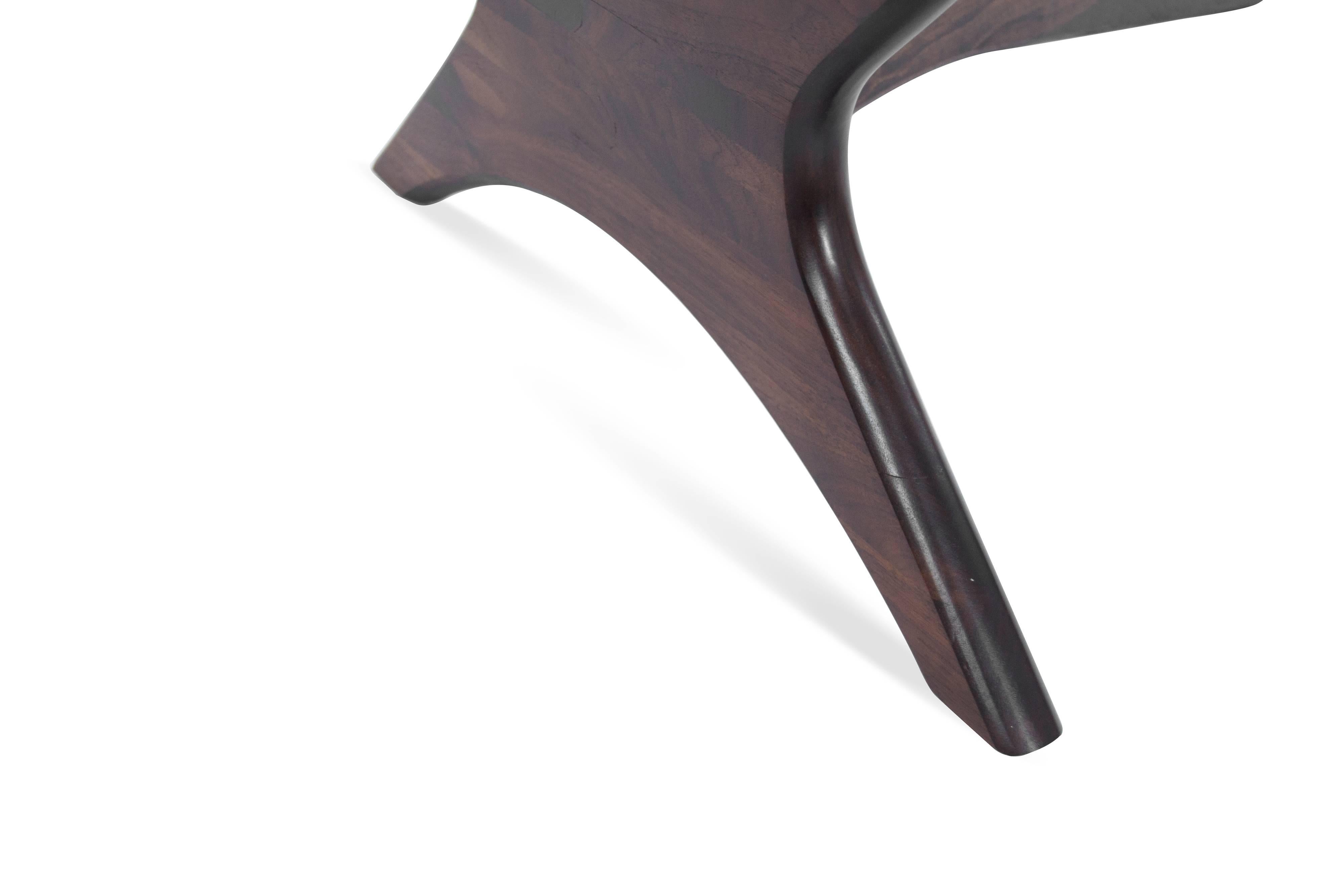 20th Century Asymmetrical Walnut Cocktail Table by Adrian Pearsall