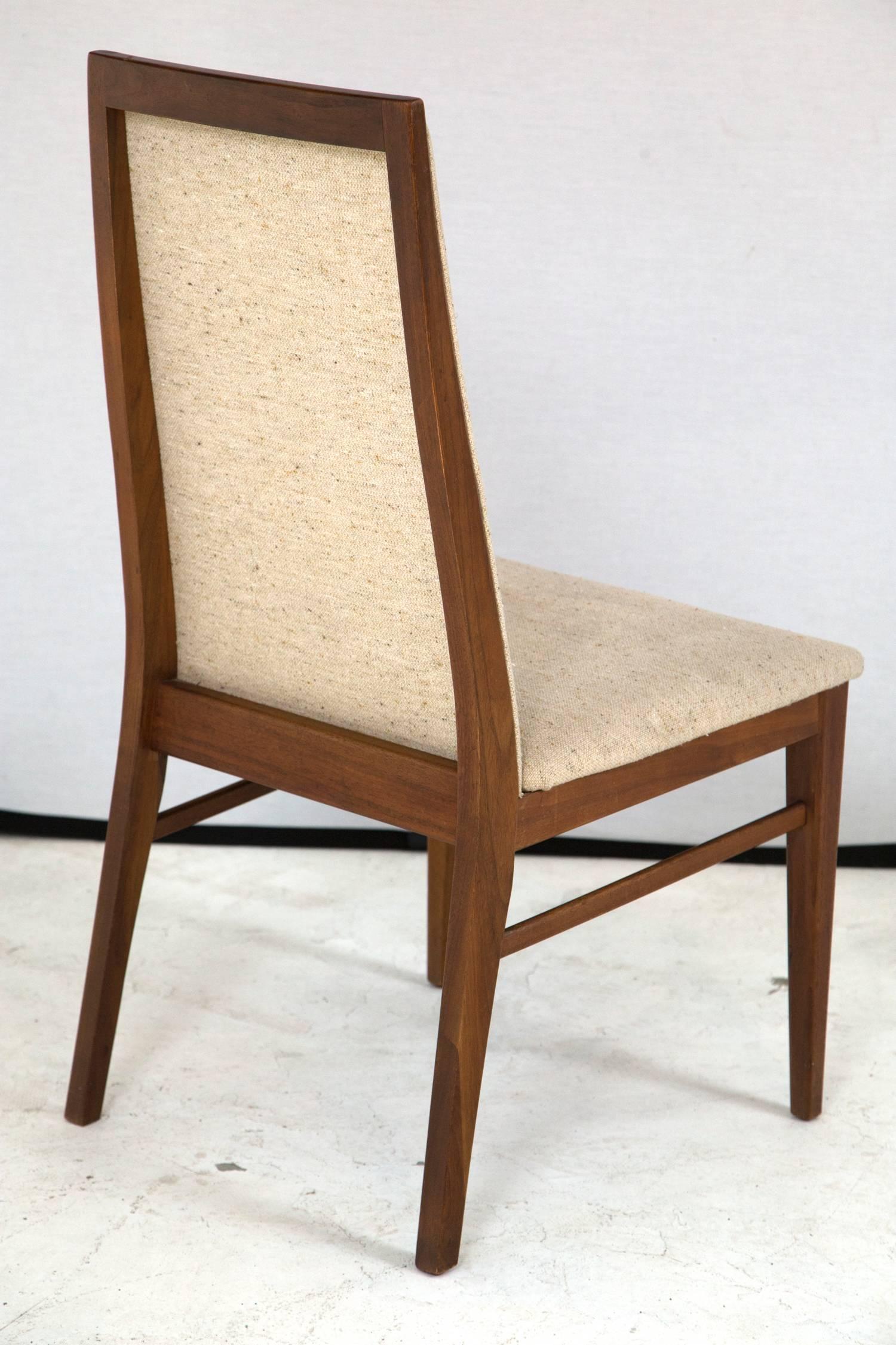 American Milo Baughman for Dillingham Dining Chairs, Set of Four