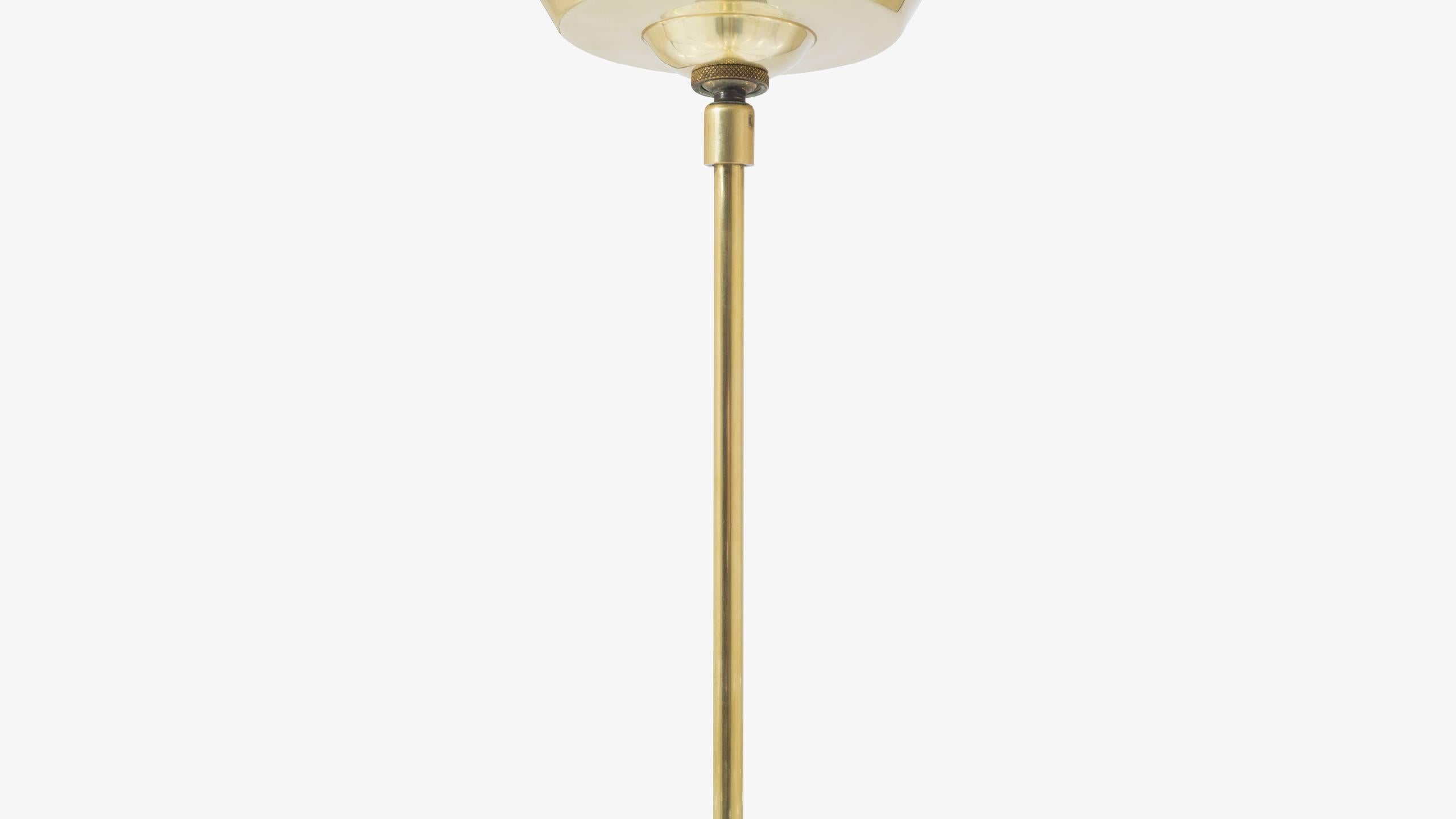 Mid-Century Modern Sputnik Pendant Chandelier in Brass
