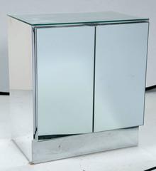 Mid-Century Mirrored Night Stands by Ello Furniture