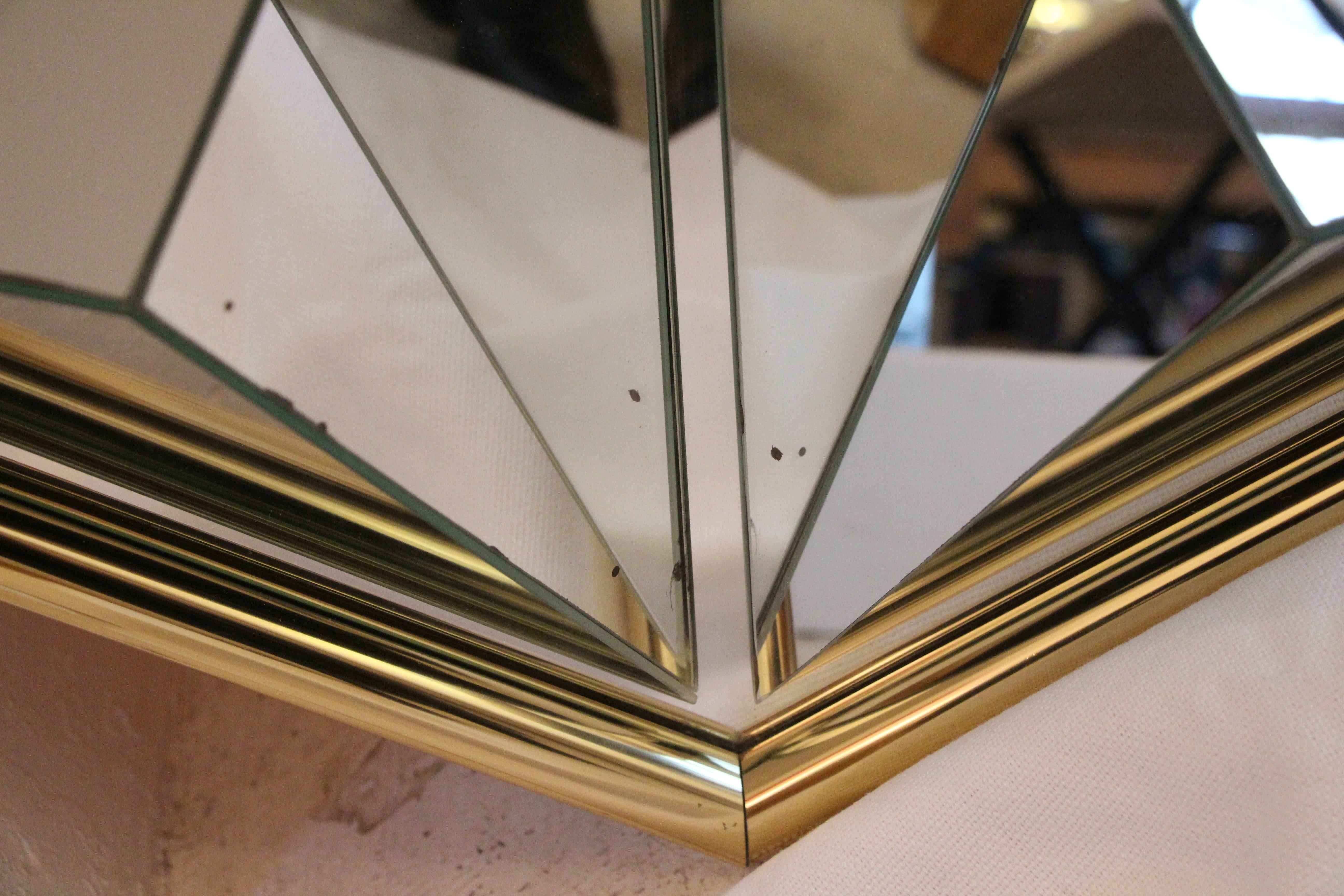 Mid-20th Century Mid-Century Modern Prism Mirror