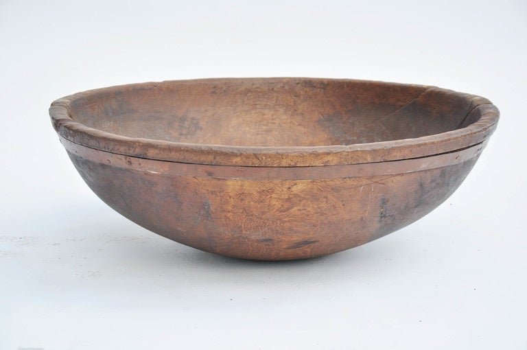Large Wooden Bowl For Sale 3