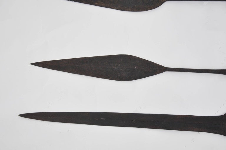 Set of Three Antique Spears In Good Condition For Sale In Phoenix, AZ