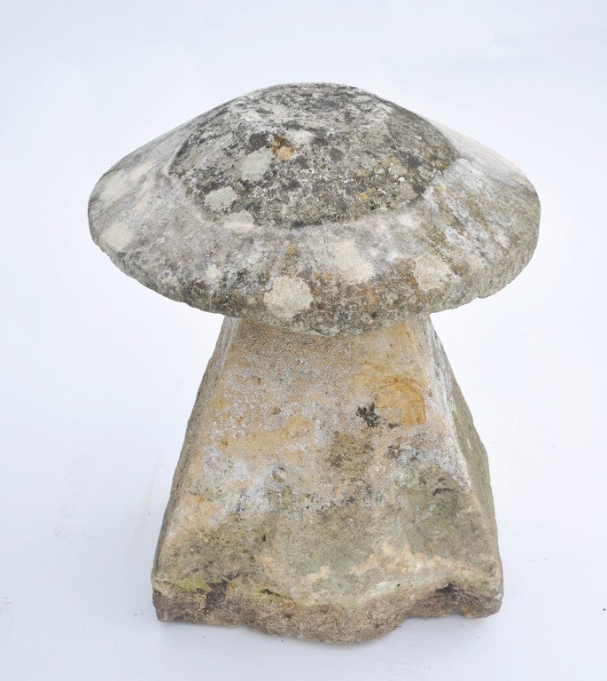 Pair of Antique Staddle Stones
English, circa 1830-1850

Tall:  23