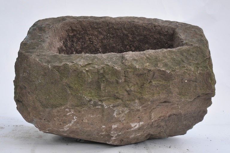 Rustic Stone Trough from Hungary, late 19th century
Approx 1200 lbs