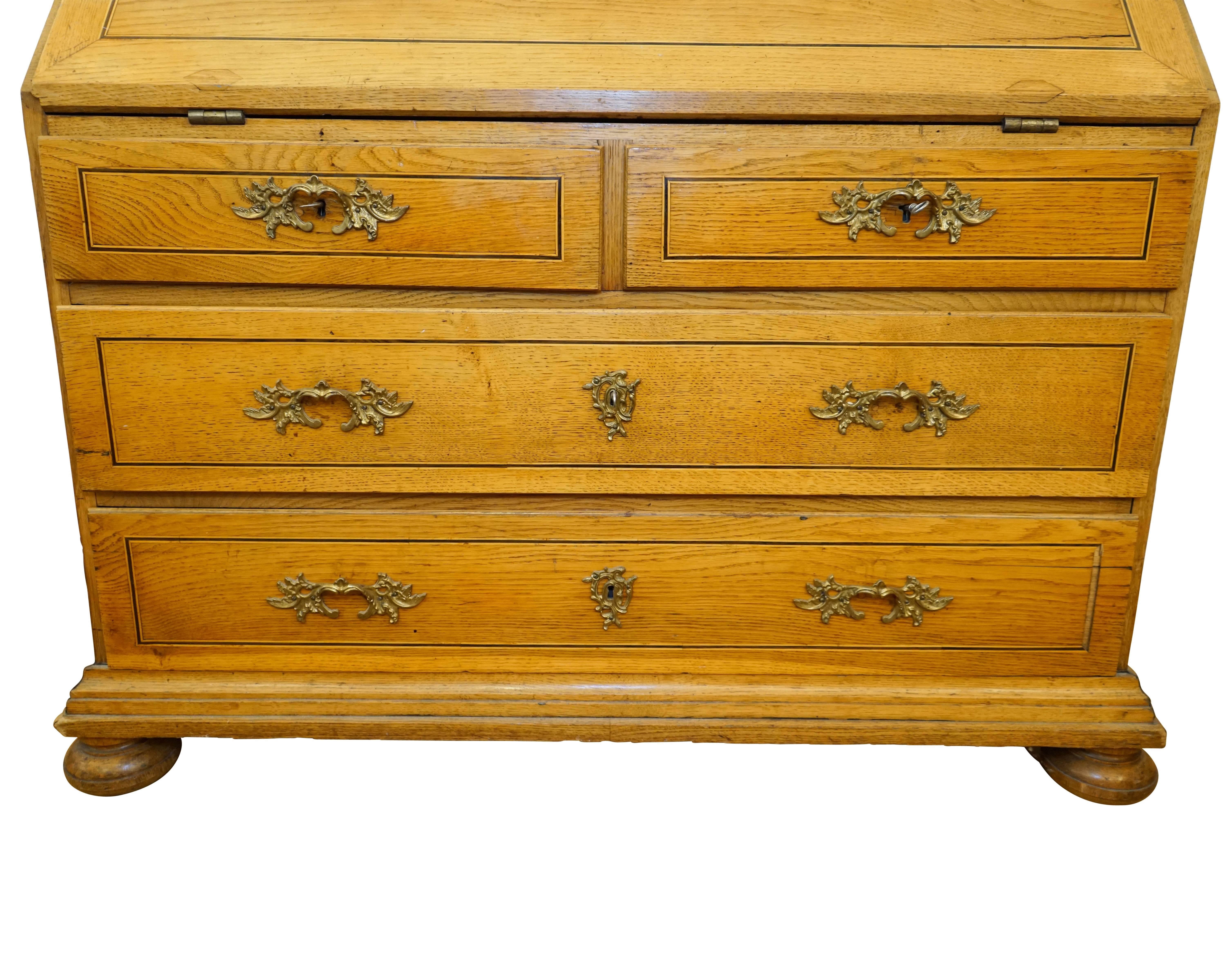Swedish Drop-Front Secretary In Good Condition In New York, NY