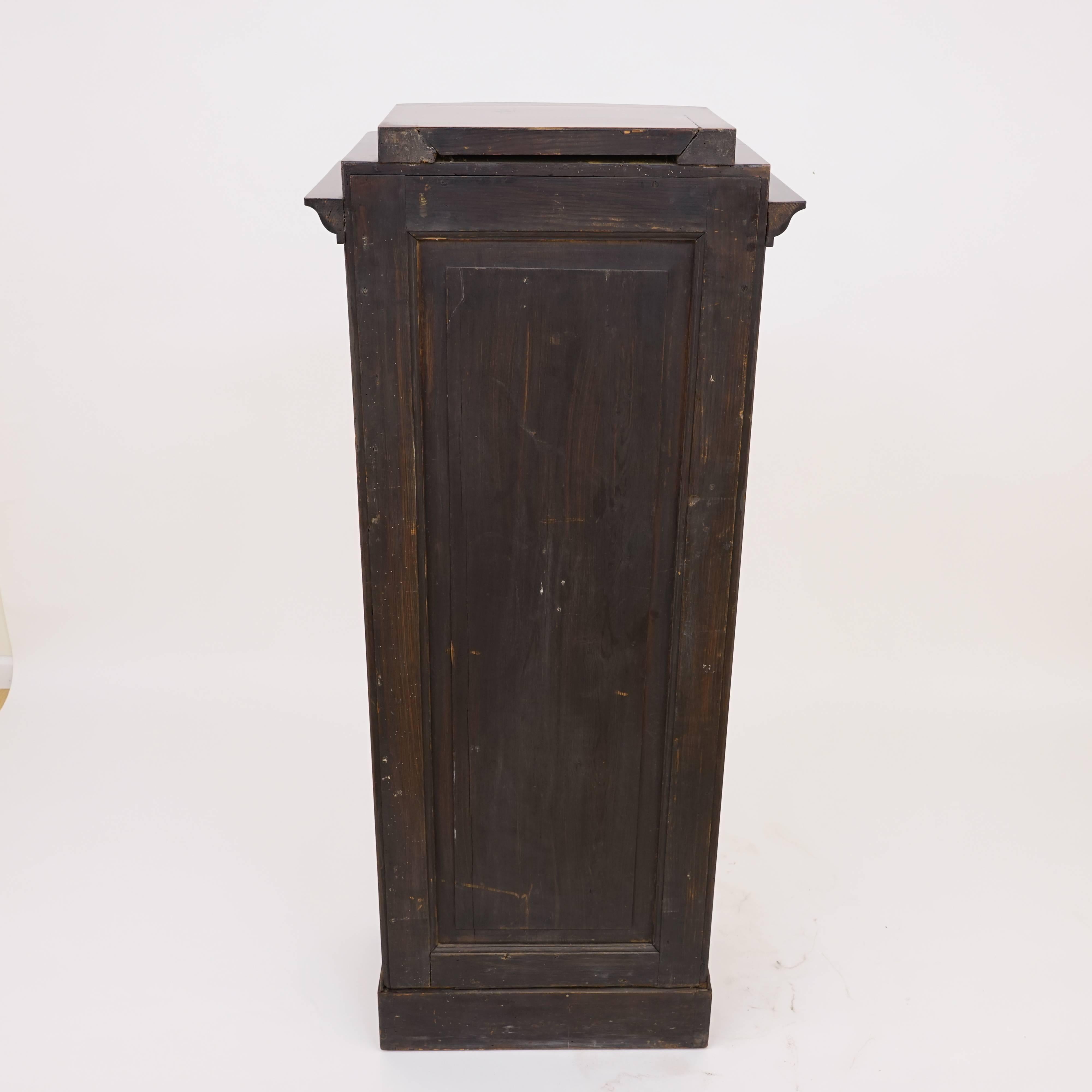 Biedermeier Drum Cabinet In Excellent Condition For Sale In New York, NY