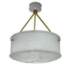 Alabaster Light Fixture