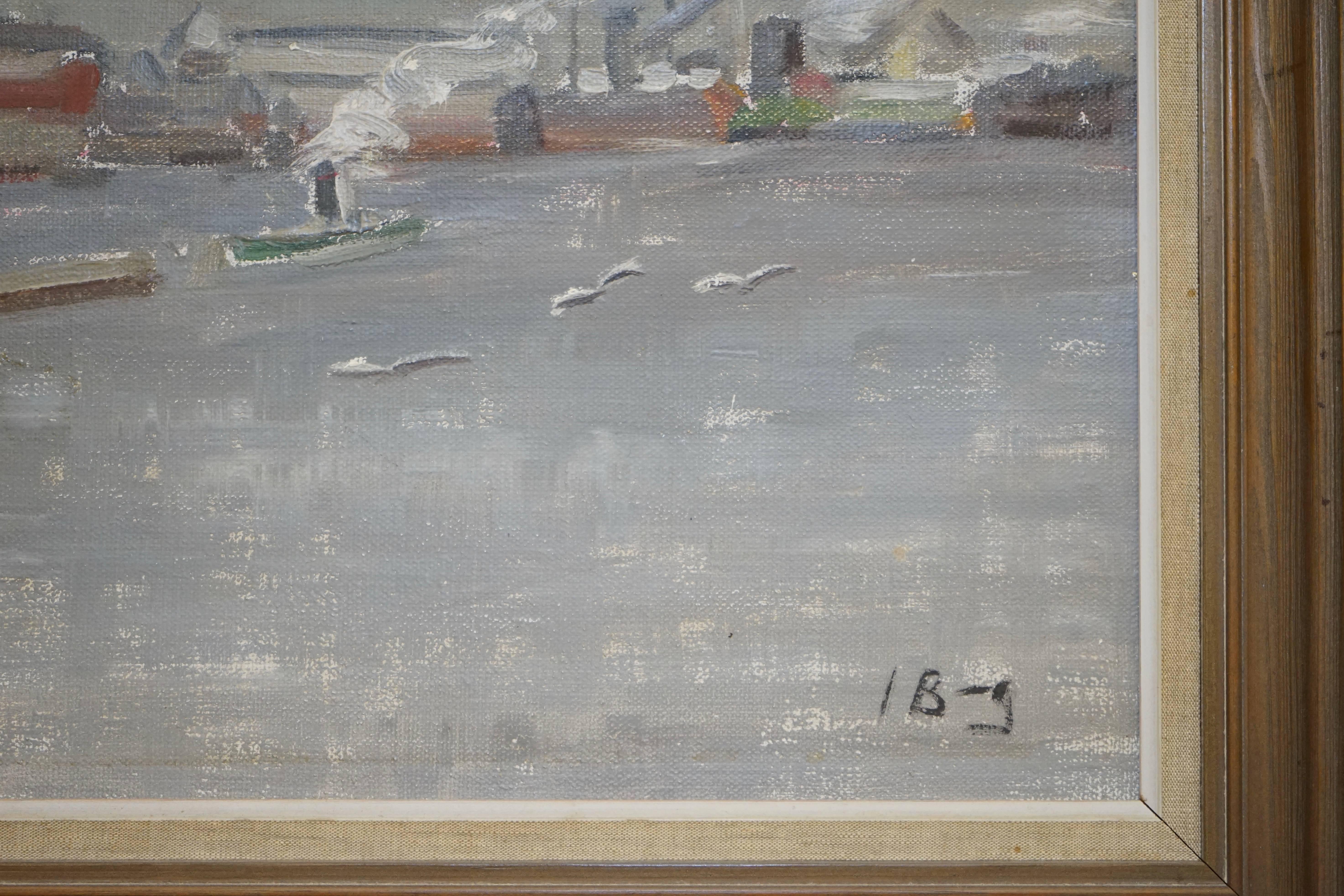 Swedish Seascape In Good Condition For Sale In New York, NY
