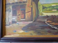 Impressionist Style Country Chateau Scene