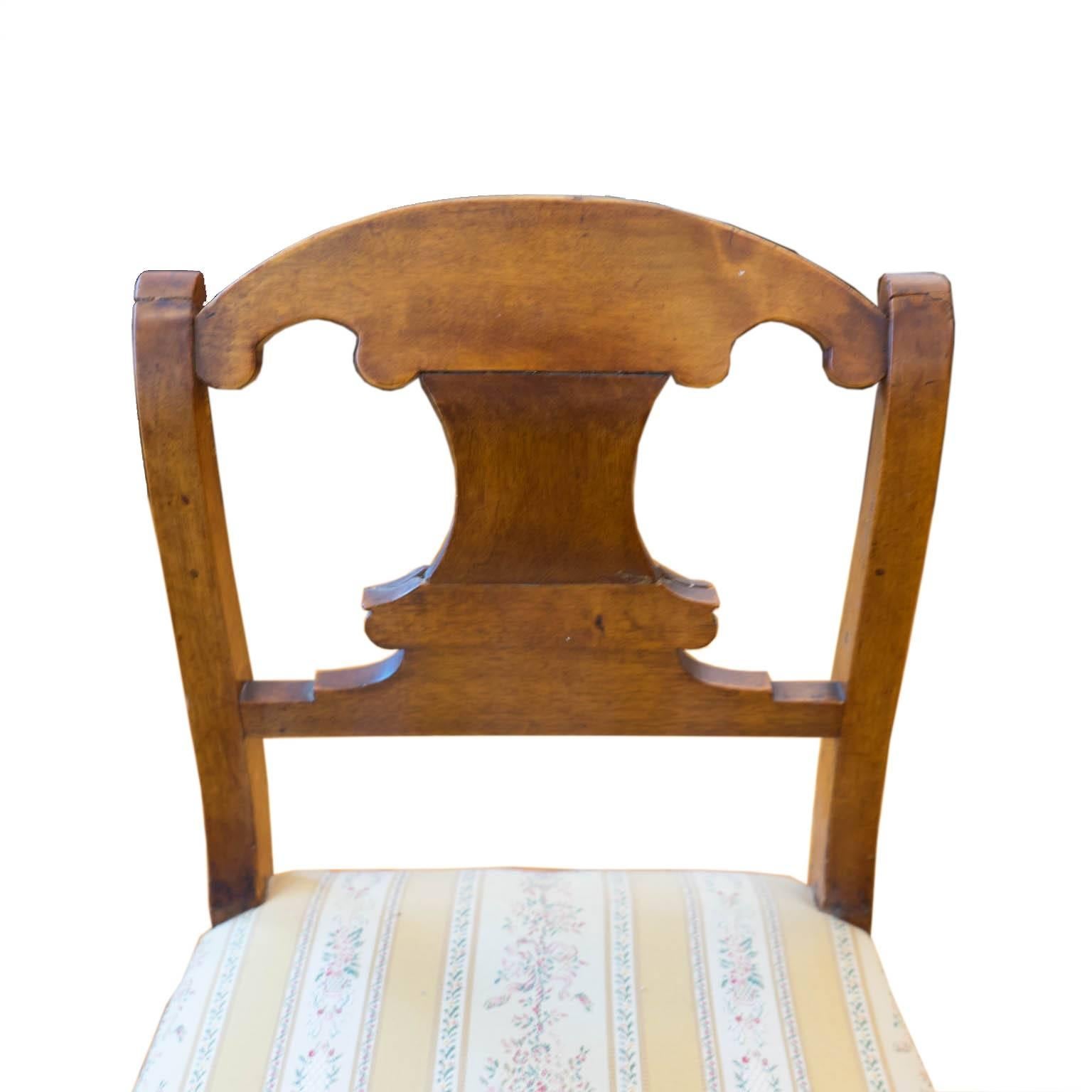 Mid-19th Century Single Biedermeier Chair