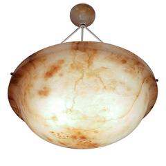 Alabaster Light Fixture
