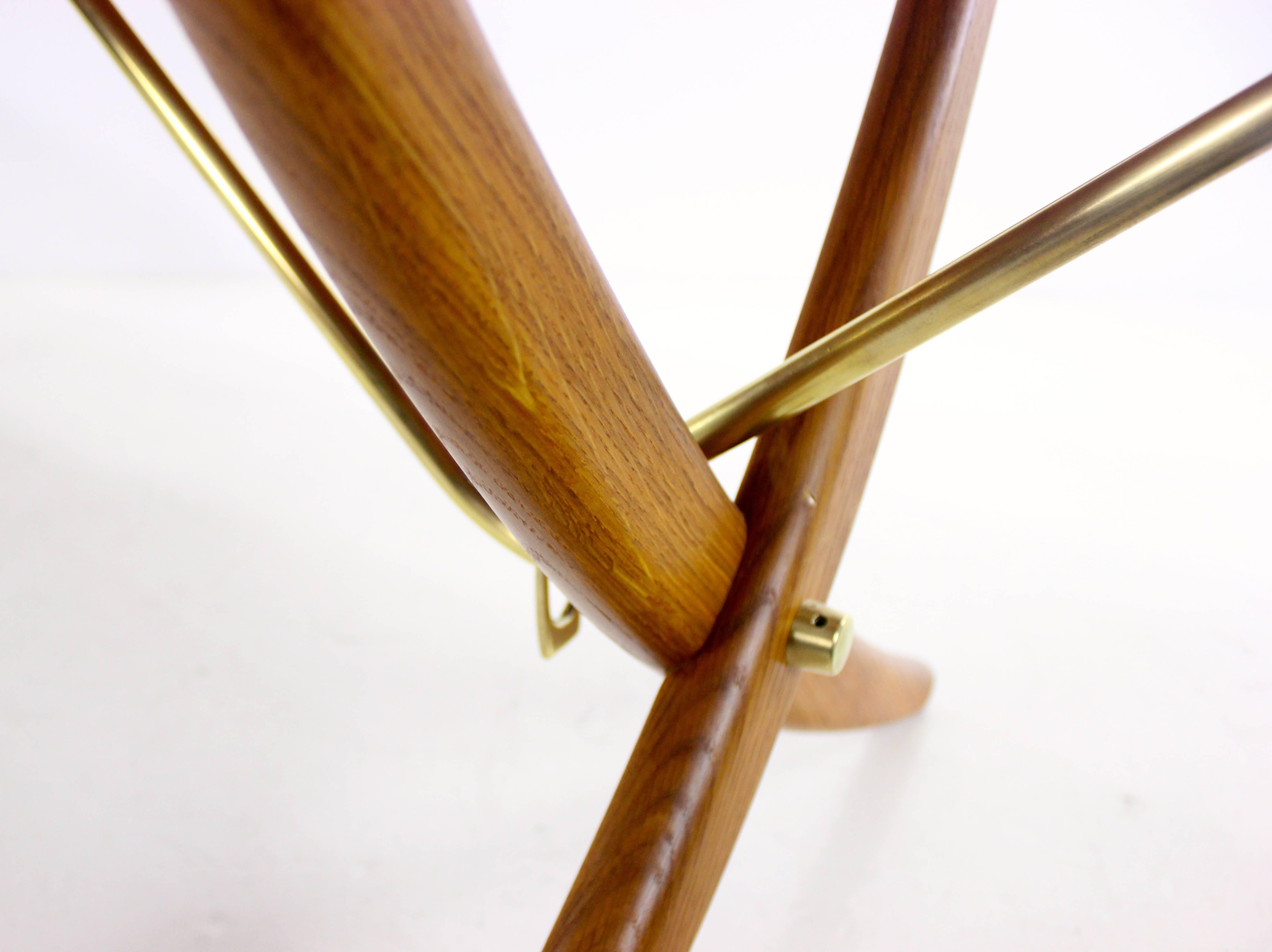 20th Century Danish Modern Six Chair Drop Leaf Dining Set Designed by Hans Wegner For Sale