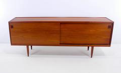 Danish Modern Teak Credenza Designed by Niels Moller
