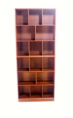 Danish Modern Solid Teak Bookshelf by Peter Hvidt and Orla Mølgaard-Nielsen
