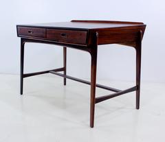 Extremely Rare Danish Modern Rosewood Desk by Svend Madsen