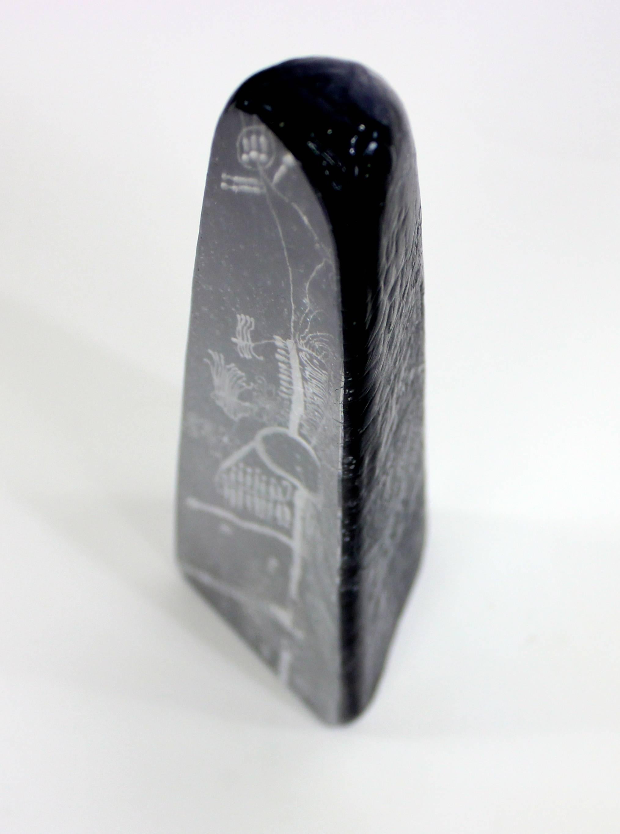 20th Century Pair of Scandinavian Modern Art Glass Obelisks by Goran Warff for Kosta For Sale