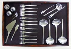 "Prism" by Georg Jensen Stainless Flatware Service for Twelve