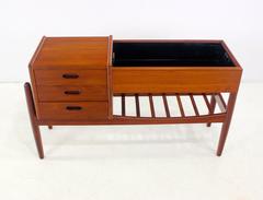 Danish Modern Teak Entry-Way Stand Designed by Arne Wahl Iversen