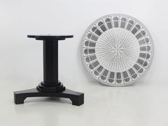 Rare Piero Fornasetti Architettura Table, New Old Stock