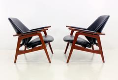 Very Rare Pair of Danish Modern Chairs Designed by Arne Hovmand-Olsen