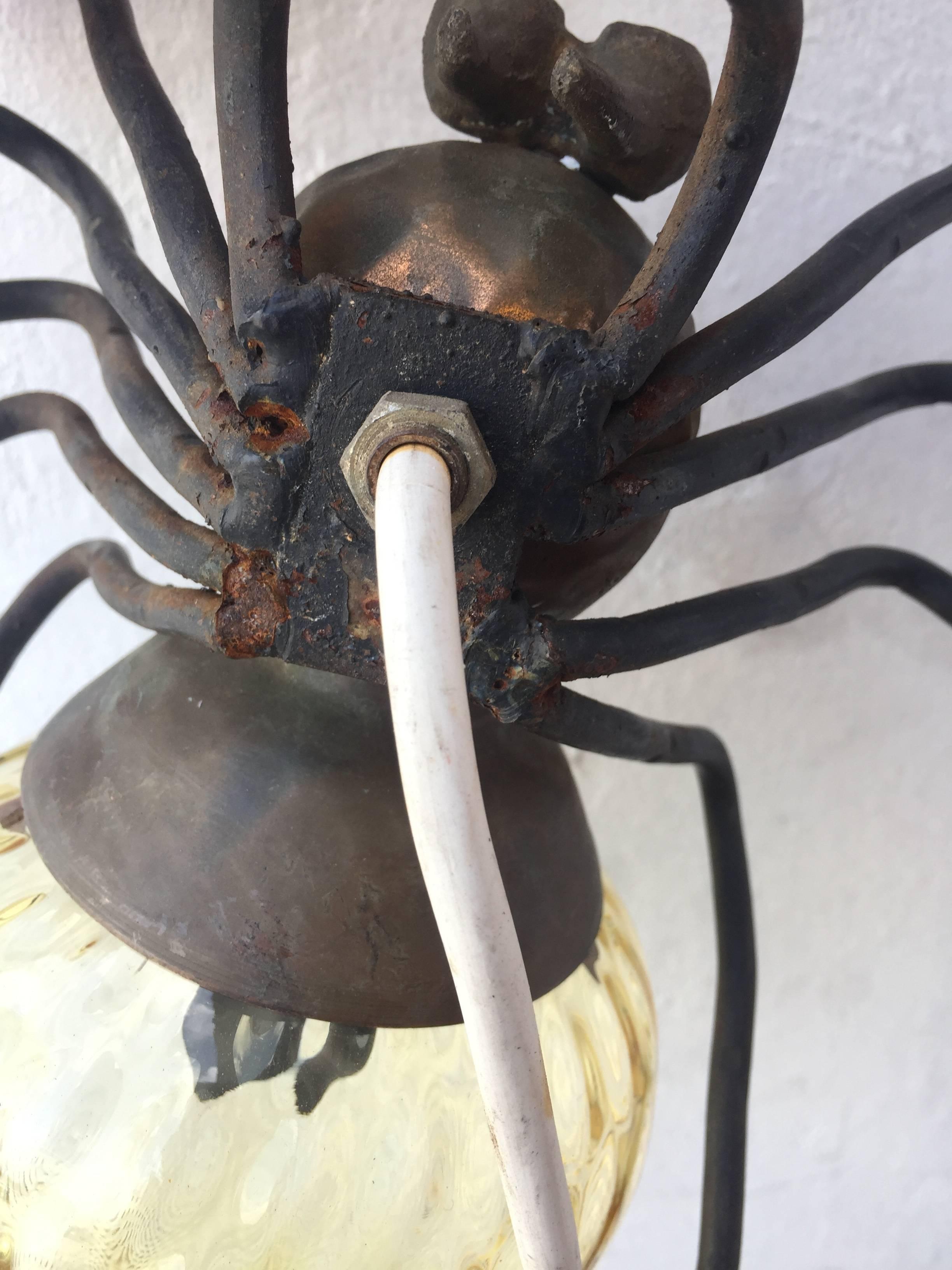20th Century Vintage Italian Spider Wall Sconce