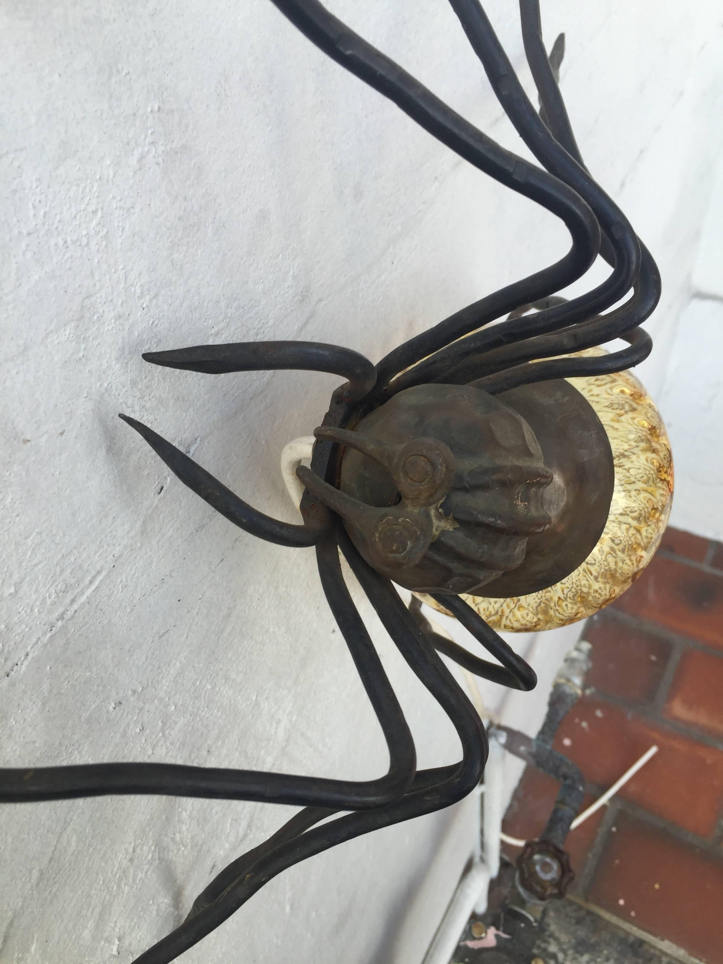 Albanian Vintage Italian Spider Wall Sconce