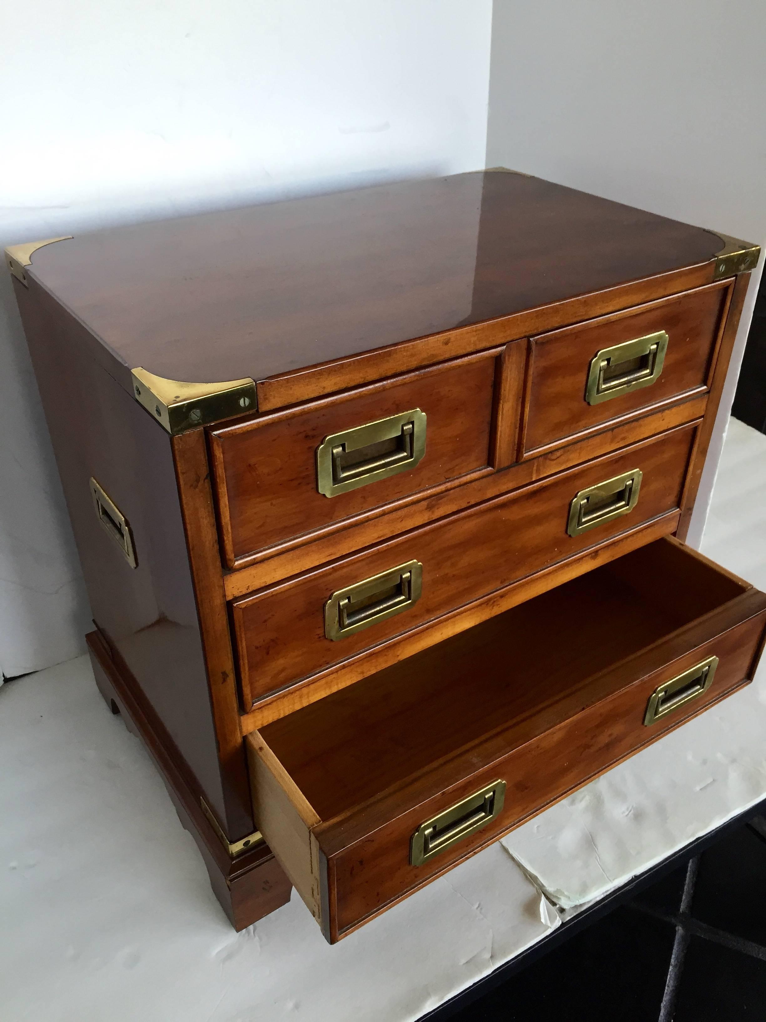 American Miniature Drexel Heritage Campaign Chest of Drawers