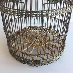 French Tole Vintage Birdcage