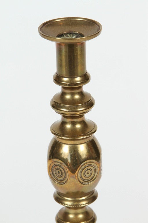 brass candlesticks vintage
